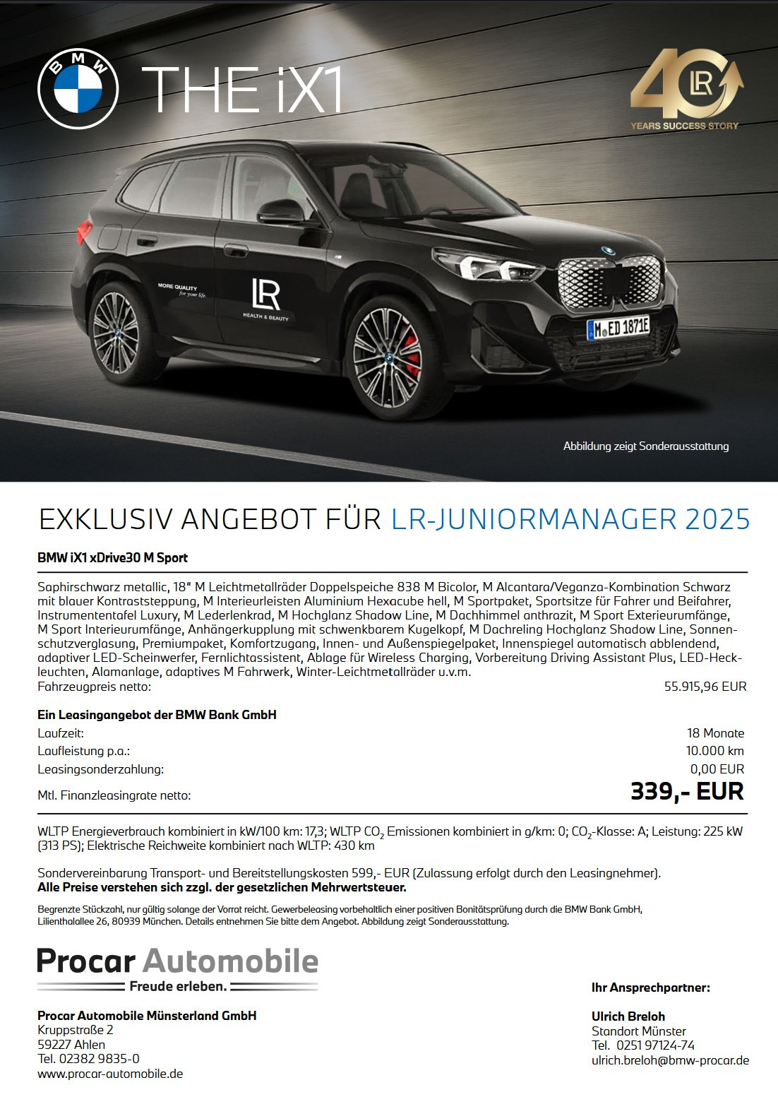 BMW iX1 xDrive 30 M Sport
